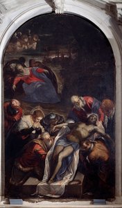 Die Grablegung von Domenico Robusti Tintoretto