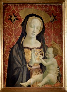 Die Jungfrau mit Kind von Domenico Veneziano