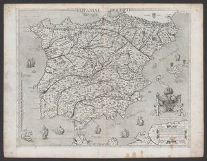 Hispaniae Descriptio von Domenico Zenoi (1560) von Domenico Zenoi