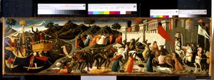 Schlacht von Camilla und Aeneas