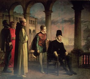 Philipp II. (1527-98) erklärt seinen Glauben von Domingo Valdivieso