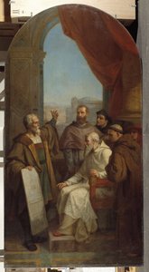 Architektur: der italienische Maler und Bildhauer Michelangelo Buonarroti, bekannt als Michelangelo von Dominique Magaud