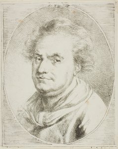 Porträt von Crébillon von Dominique Vivant Denon