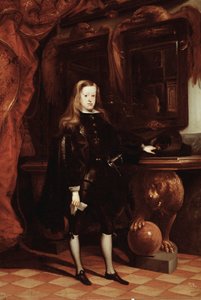 Porträt von Karl II. von Spanien von Don Juan Carreno de Miranda