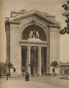 Bush House, eine amerikanische Ergänzung zum Nachkriegs-London, ca. 1935