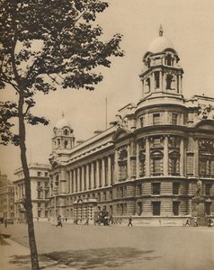 Das Gehirn der Verteidigung: Britisches Kriegsministerium in Whitehall, ca. 1935 von Donald McLeish