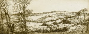 Cornische Landschaft Nr. 1 von Donald Shaw MacLaughlan