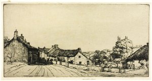 Dorf in Devonshire von Donald Shaw MacLaughlan