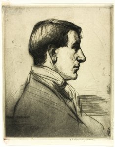 Drypoint Nummer Vier: Porträt