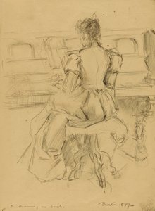 Ella am Klavier von Donald Shaw MacLaughlan