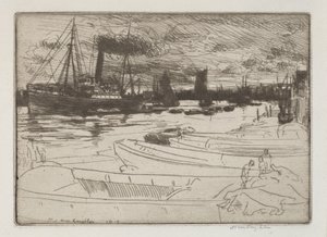 Abendlicht von Donald Shaw MacLaughlan