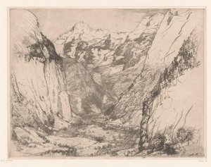 Lauterbrunnental von Donald Shaw MacLaughlan