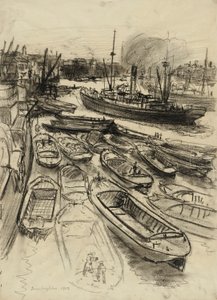 London an der Themse von Donald Shaw MacLaughlan
