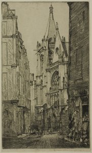St. Severin, Paris von Donald Shaw MacLaughlan