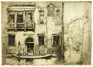 Der Kanal des kleinen Heiligen, Venedig von Donald Shaw MacLaughlan