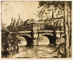 Die Conciergerie, Paris von Donald Shaw MacLaughlan