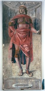 Mann mit einem Zweihandschwert, um 1486 von Donato Bramante
