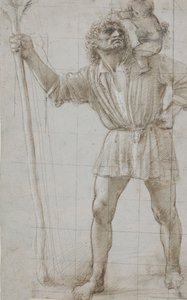 St. Christophorus mit dem Jesuskind, um 1490 von Donato Bramante
