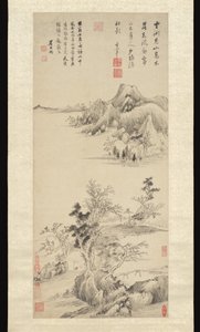 Herbstberge von Dong Qichang