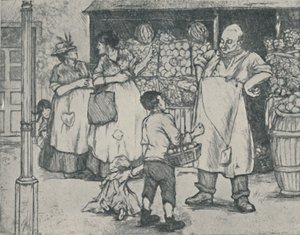 Marketing in der Vorstadt, 1920