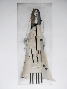 Abstrakte Modefigur