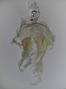 Abstrakte nackte Figur von Doris Schmitz