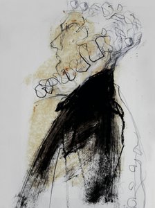 Abstrakte Profilschizze