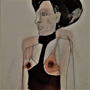 Nachdenkliche Weibliche Figur von Doris Schmitz