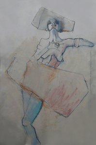 Dynamische Modefigur
