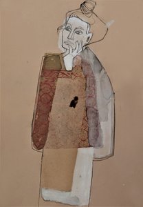 Nachdenkliches Frauenporträt von Doris Schmitz