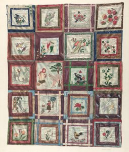 Applizierte Decke von Dorothea Bates