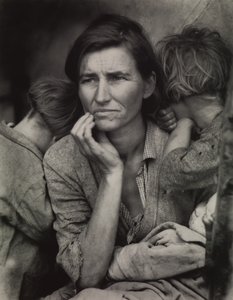Migrantische Mutter, Nipomo, CA von Dorothea Lange