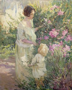 Blumen pflücken von Dorothea Sharp