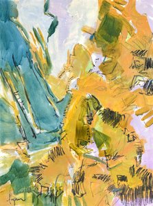 Lebendige abstrakte Natur von Dorothy Fagan