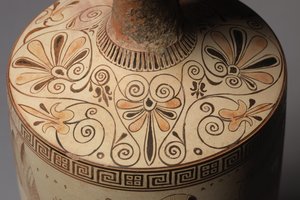 Die Atalanta-Lekythos (Begräbnis-Ölkrug), 500-490 v. Chr. von Douris