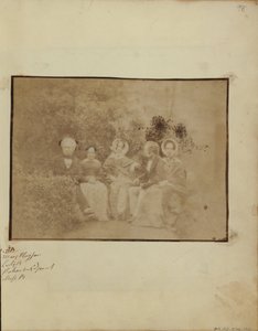 Sir David Brewster mit Miss Mary Playfair, Lady Brewster, Mr. Pakenham Edgeworth und Miss Brewster