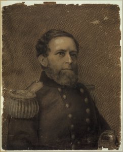 Admiral Andrew H. Foote, Brustbild, in Militäruniform