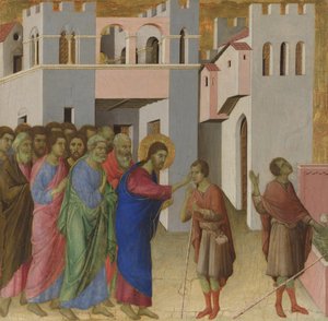 Die Heilung des Blindgeborenen, ca. 1308-1311