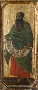 Der Prophet Maleachi (Detail) von Duccio di Buoninsegna