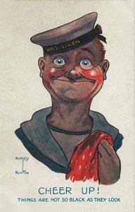 Matrose mit rußigem Gesicht von Dudley Buxton