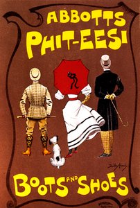 Abbotts Phit-Eesi Stiefel und Schuhe, ca. 1887-1922