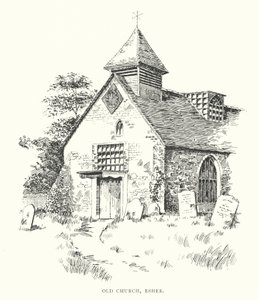 Alte Kirche, Esher von Duncan Moul