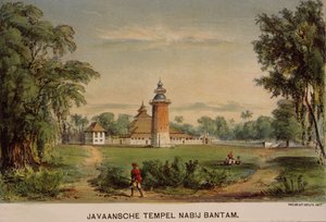 Banten-Moschee, Java, Indonesien von Dutch School