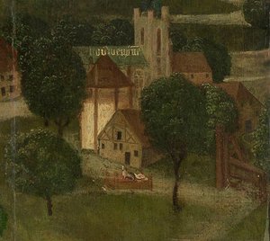 Beatrix de Rijkes Wiege von der St. Elisabethsflut von Dutch School