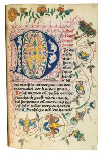 Stundenbuch und Gebetbuch auf Niederländisch, Niederrhein, Emmerich, Kleve, ca. 1480 von Dutch School