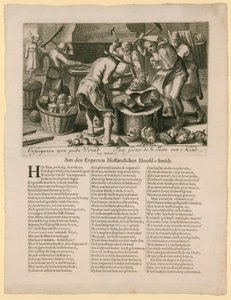 Ceforgeron myn goede vrind. Karikatur über die Thronfolge in England, 1688-89 von Dutch School
