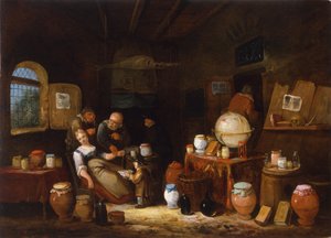 Niederländischer Apotheker, ca. 1775-1800