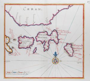 Insel Ceram (Seram), Indonesien von Dutch School