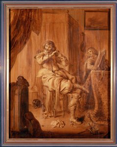 Die Morgentoilette von Dutch School