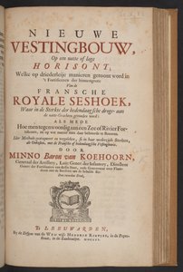 Titelseite von Nieuwe Vestingbouw von Dutch School